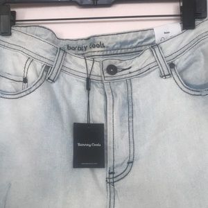 Barney Cools white washed mens denim sz34